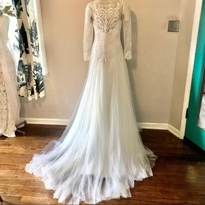 DREAMY Mesh & Lace Gown